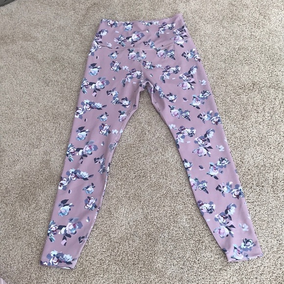 BEYOND YOGA Size M Olympus floral leggings - Picture 1 of 8